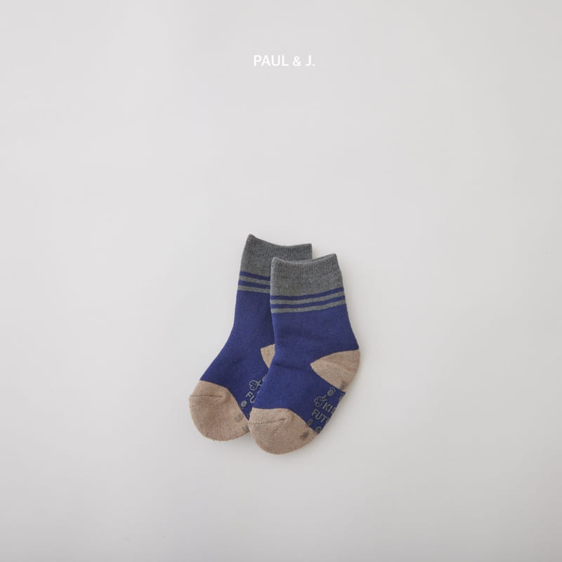 PAUL & J - Korean Children Fashion - #Kfashion4kids - Ben Socks [set of 5] - 3
