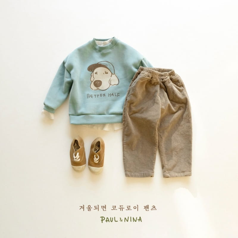 PAUL & NINA - Korean Children Fashion - #Kfashion4kids - Winter Corduroy Pants - 12