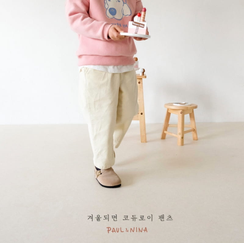 PAUL & NINA - Korean Children Fashion - #Kfashion4kids - Winter Corduroy Pants - 4