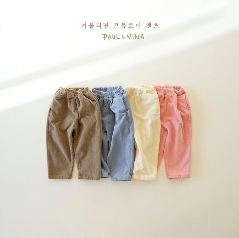 PAUL & NINA - Korean Children Fashion - #Kfashion4kids - Winter Corduroy Pants - 6