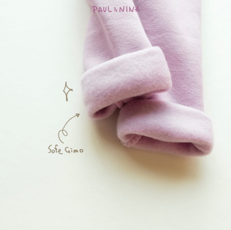 PAUL & NINA - Korean Children Fashion - #Kfashion4kids - Cozy Fleece Leggings - 9