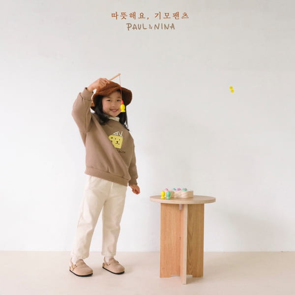 PAUL & NINA - Korean Children Fashion - #Kfashion4kids - Warm Fleece Pants - 3