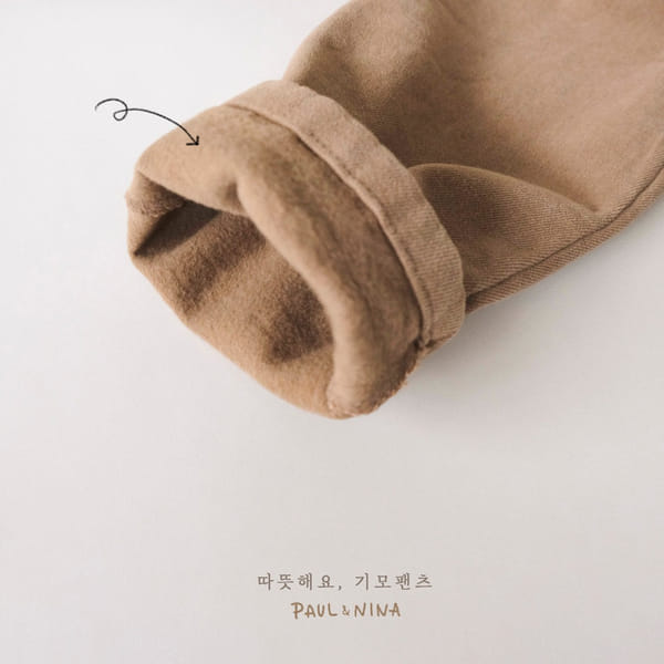 PAUL & NINA - Korean Children Fashion - #Kfashion4kids - Warm Fleece Pants - 6