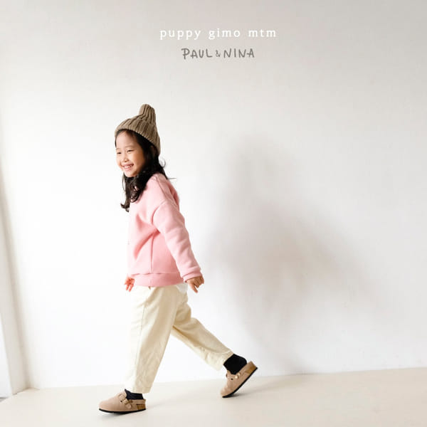 PAUL & NINA - Korean Children Fashion - #Kfashion4kids - Puppy Fleece Sweatshirt - 10
