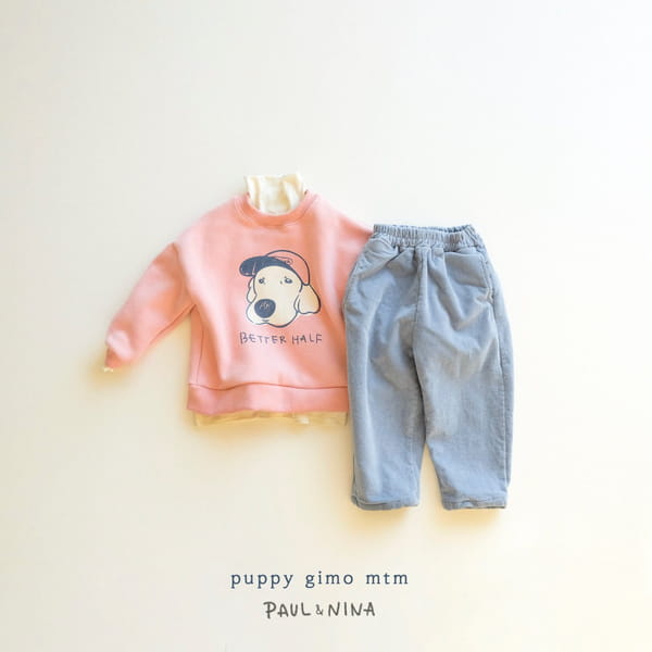PAUL & NINA - Korean Children Fashion - #Kfashion4kids - Puppy Fleece Sweatshirt - 11