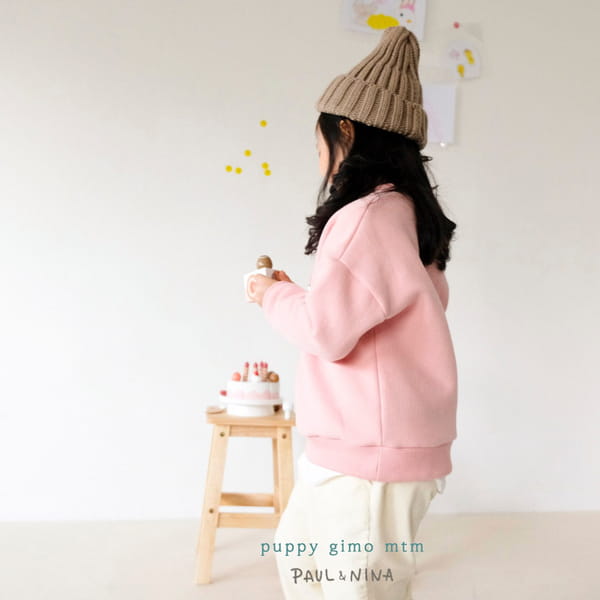 PAUL & NINA - Korean Children Fashion - #Kfashion4kids - Puppy Fleece Sweatshirt - 4