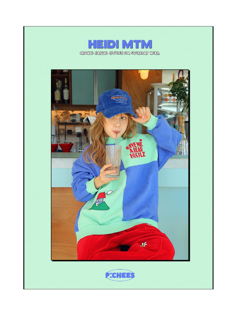 PEACH-CREAM - Korean Children Fashion - #Kfashion4kids - Heidi Sweatshirt