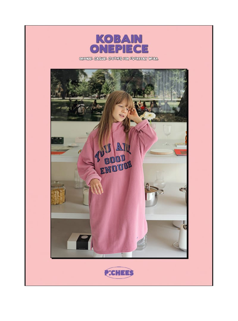 PEACH-CREAM - Korean Children Fashion - #Kfashion4kids - Kobain One-piece
