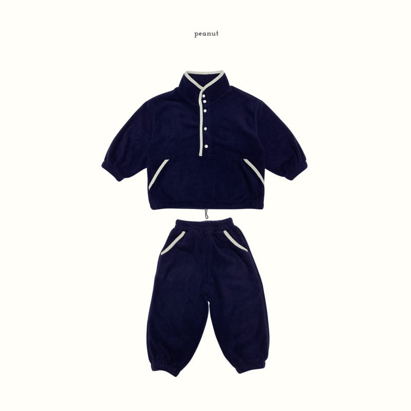 PEANUT - Korean Children Fashion - #Kfashion4kids - Camping Top Bottom Set
