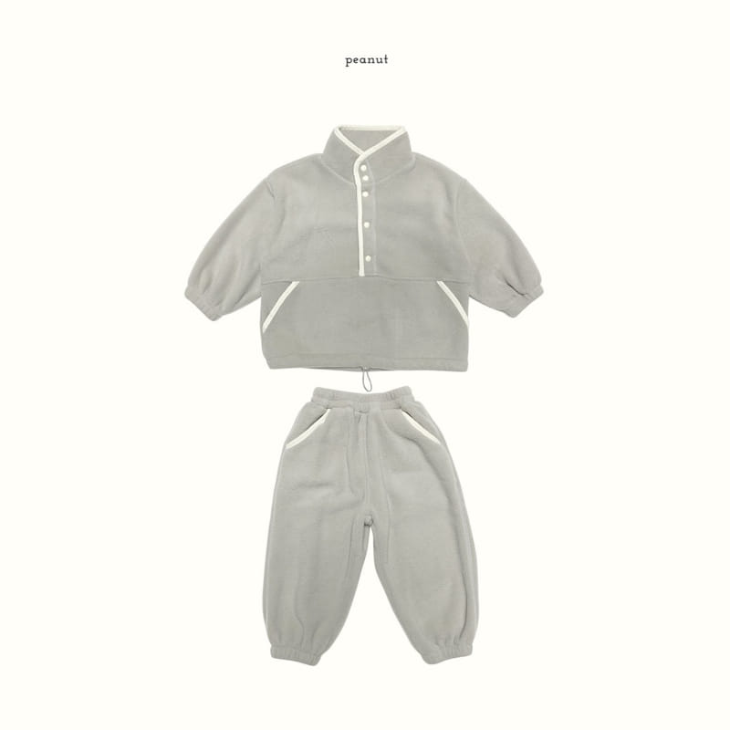 PEANUT - Korean Children Fashion - #Kfashion4kids - Camping Top Bottom Set - 2