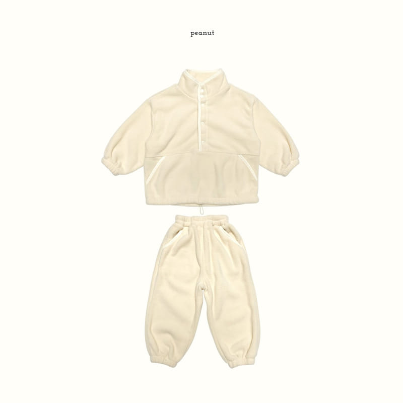 PEANUT - Korean Children Fashion - #Kfashion4kids - Camping Top Bottom Set - 3