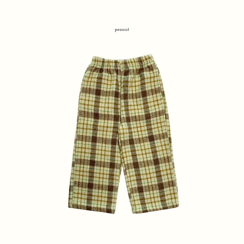 PEANUT - Korean Children Fashion - #Kfashion4kids - Pog Check Pants