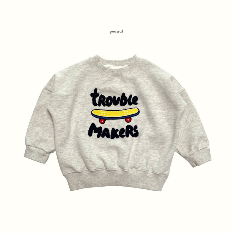 PEANUT - Korean Children Fashion - #Kfashion4kids - Trouble Sweatshirt - 3