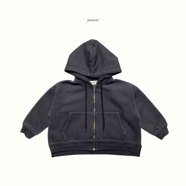 PEANUT - Korean Children Fashion - #Kfashion4kids - Box Hoody Zip-up with mom
