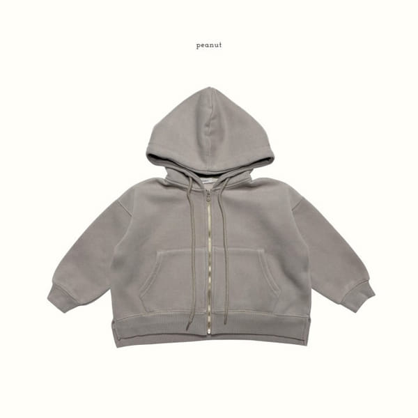 PEANUT - Korean Children Fashion - #Kfashion4kids - Box Hoody Zip-up with mom - 2