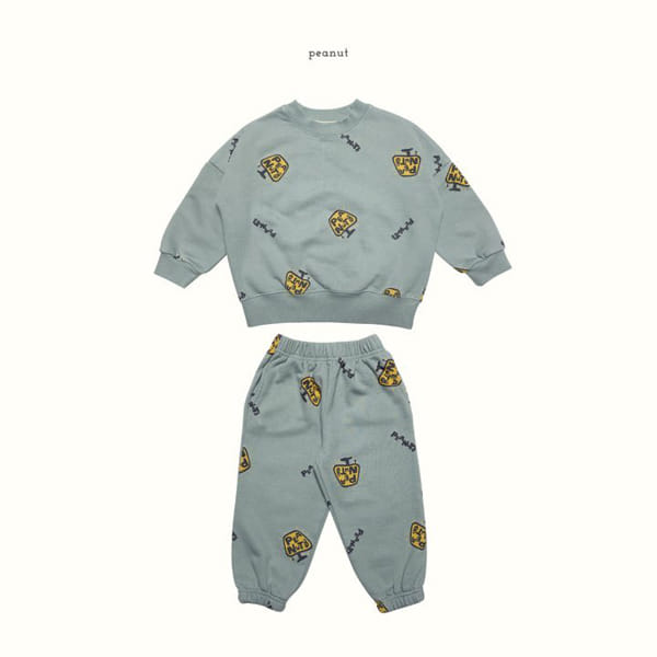 PEANUT - Korean Children Fashion - #Kfashion4kids - Peanuts Top Bottom Set