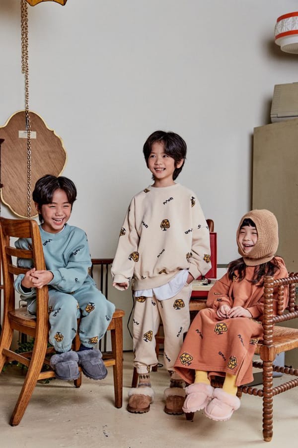 PEANUT - Korean Children Fashion - #Kfashion4kids - Peanuts Top Bottom Set - 10