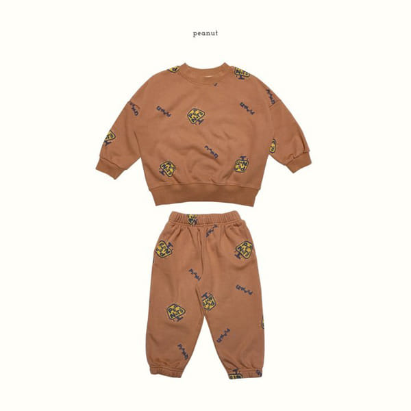 PEANUT - Korean Children Fashion - #Kfashion4kids - Peanuts Top Bottom Set - 2