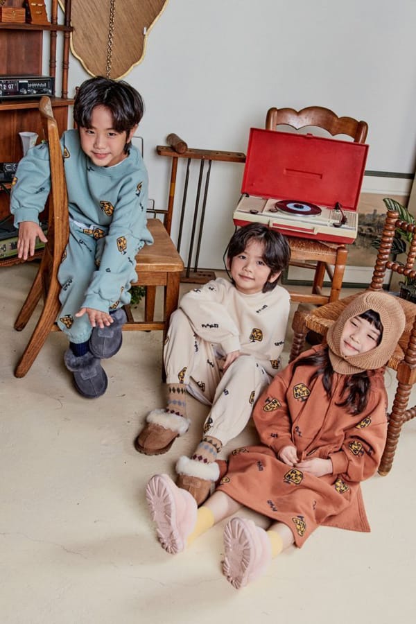 PEANUT - Korean Children Fashion - #Kfashion4kids - Peanuts Top Bottom Set - 3
