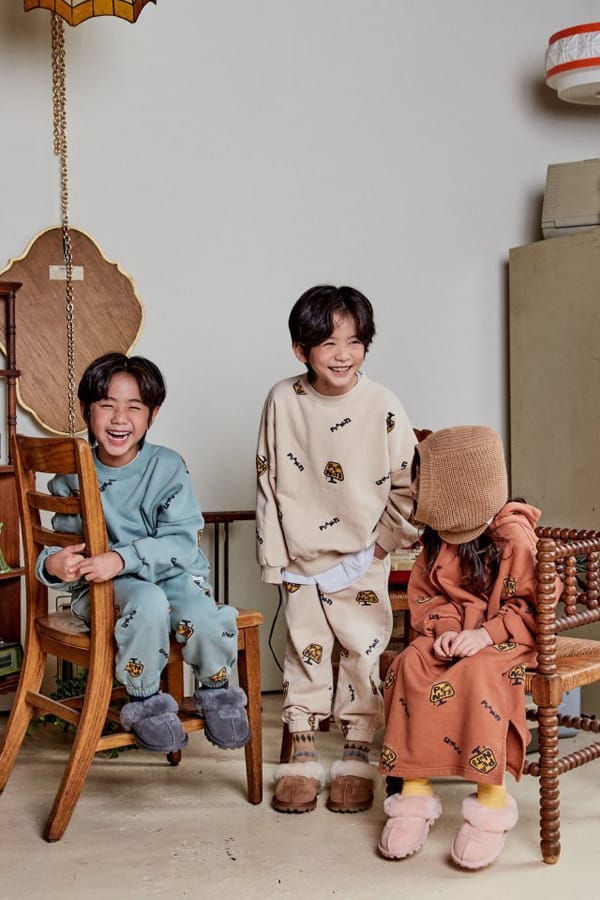 PEANUT - Korean Children Fashion - #Kfashion4kids - Peanuts Top Bottom Set - 4