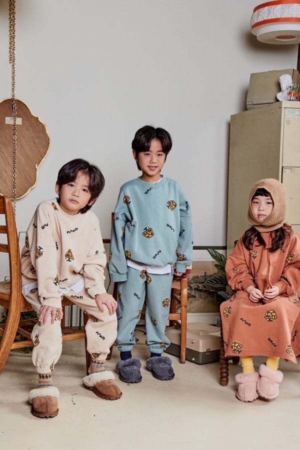 PEANUT - Korean Children Fashion - #Kfashion4kids - Peanuts Top Bottom Set - 6