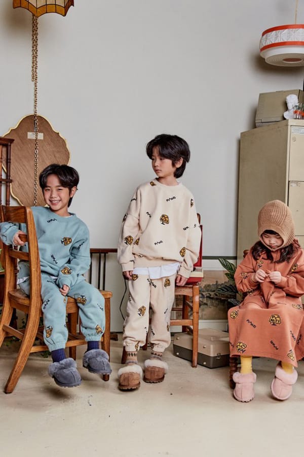 PEANUT - Korean Children Fashion - #Kfashion4kids - Peanuts Top Bottom Set - 7