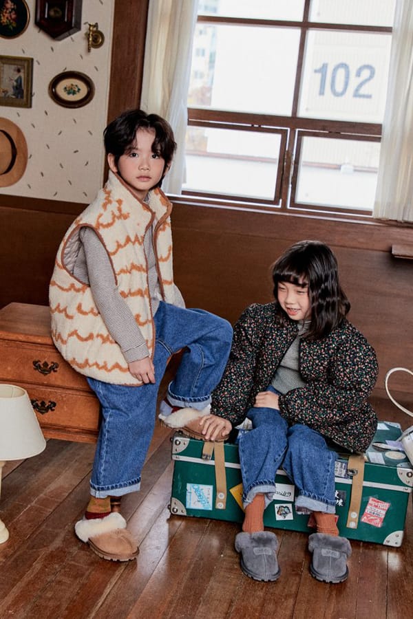 PEANUT - Korean Children Fashion - #Kfashion4kids - Floral Padding - 12