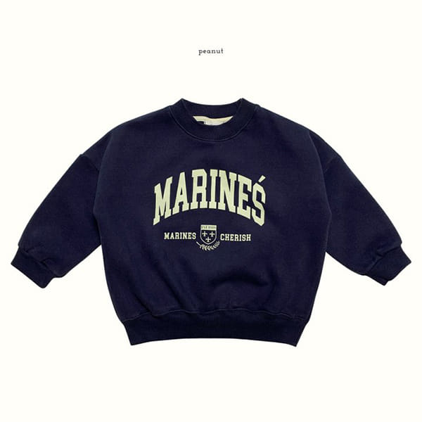 PEANUT - Korean Children Fashion - #Kfashion4kids - Marines Sweatshirt with Mom