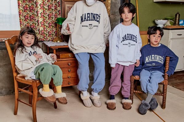 PEANUT - Korean Children Fashion - #Kfashion4kids - Marines Sweatshirt with Mom - 10
