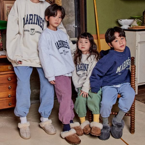 PEANUT - Korean Children Fashion - #Kfashion4kids - Marines Sweatshirt with Mom - 11