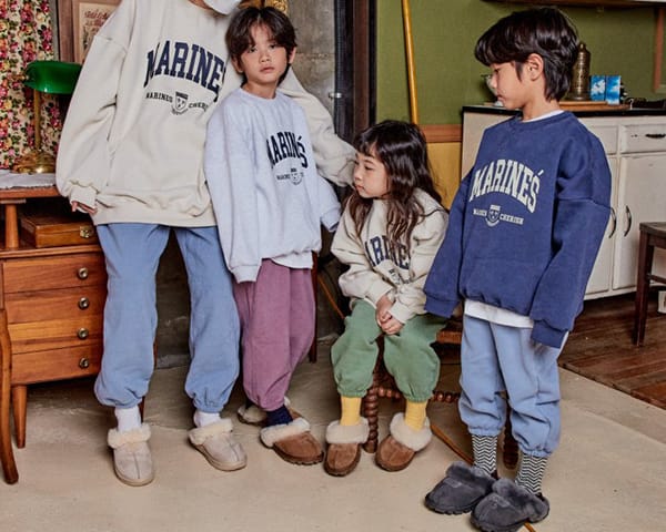 PEANUT - Korean Children Fashion - #Kfashion4kids - Marines Sweatshirt with Mom - 4