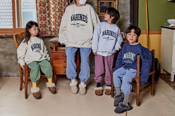 PEANUT - Korean Children Fashion - #Kfashion4kids - Marines Sweatshirt with Mom - 6