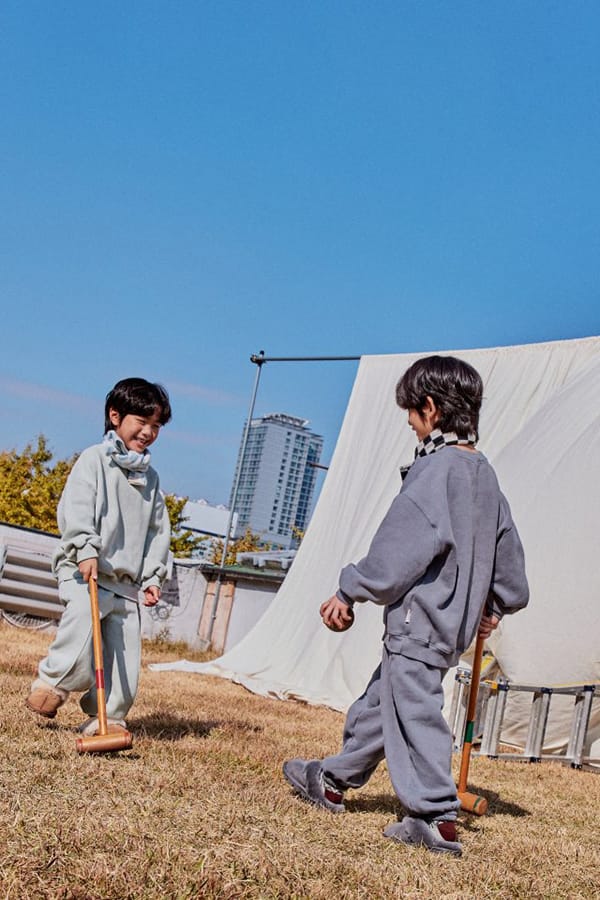 PEANUT - Korean Children Fashion - #Kfashion4kids - Chess Muffler - 10