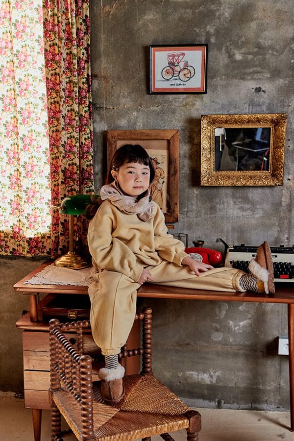 PEANUT - Korean Children Fashion - #Kfashion4kids - Chess Muffler - 12