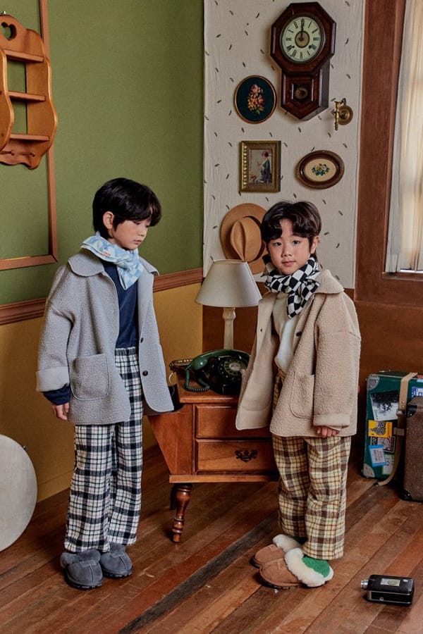 PEANUT - Korean Children Fashion - #Kfashion4kids - Chess Muffler - 6