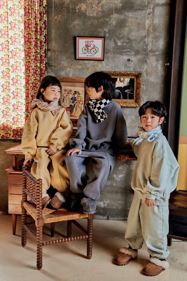 PEANUT - Korean Children Fashion - #Kfashion4kids - Chess Muffler - 8