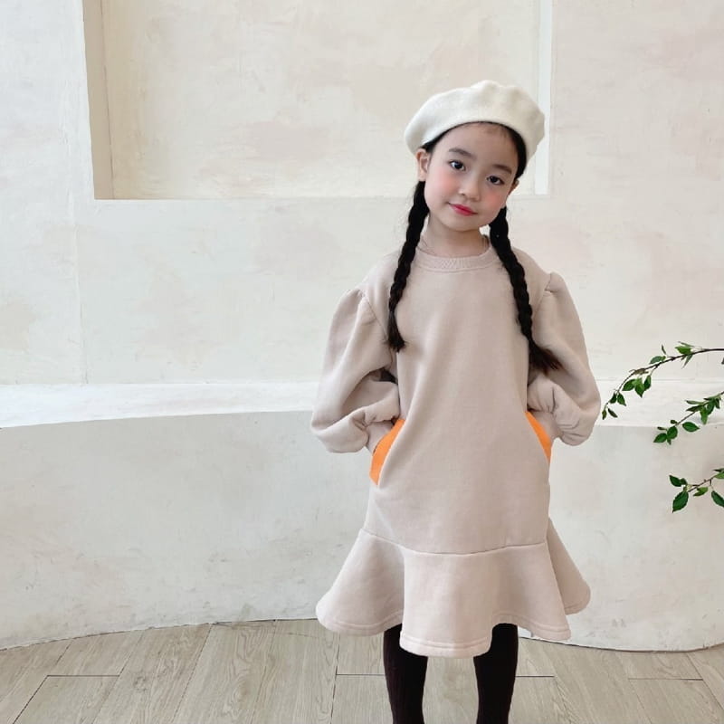 PETIT & PETIT - Korean Children Fashion - #Kfashion4kids - Cookie And Cream One-piece - 5