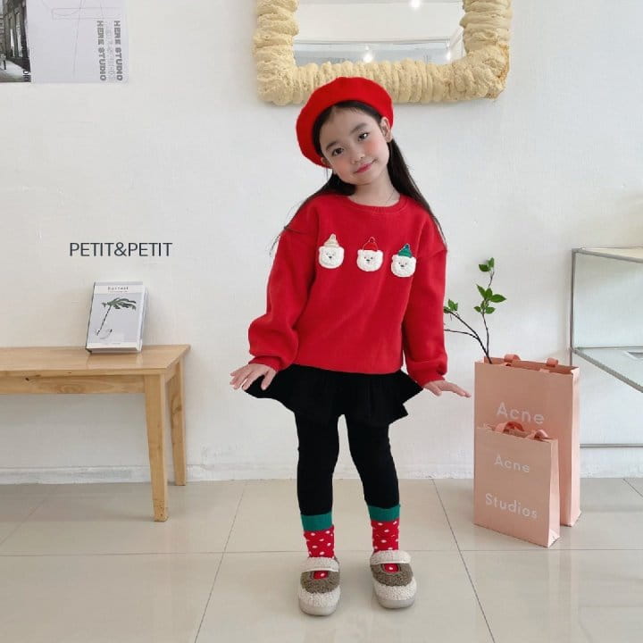 PETIT & PETIT - Korean Children Fashion - #Kfashion4kids - Three Bears Sweatshirt - 2
