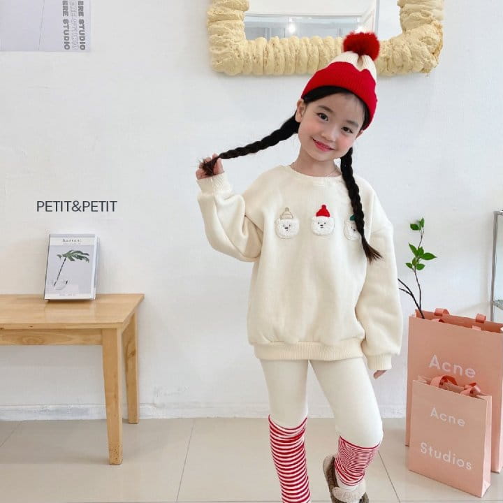 PETIT & PETIT - Korean Children Fashion - #Kfashion4kids - Three Bears Sweatshirt - 6
