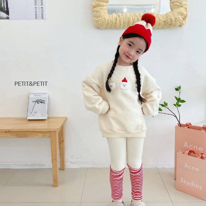 PETIT & PETIT - Korean Children Fashion - #Kfashion4kids - Three Bears Sweatshirt - 8