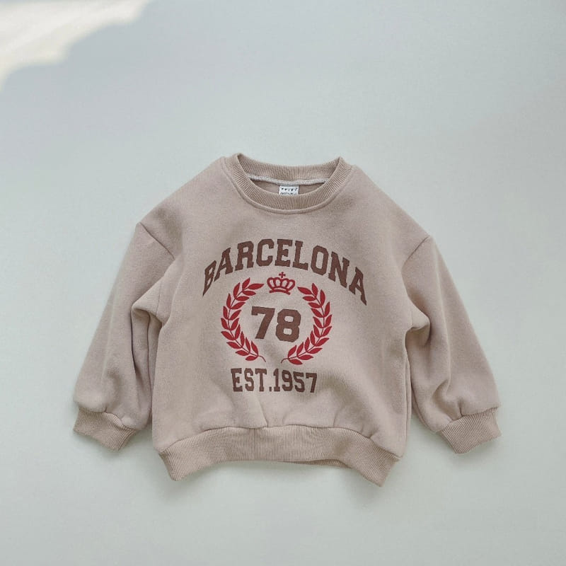 PETIT & PETIT - Korean Children Fashion - #Kfashion4kids - Barcelona Sweatshirt - 12