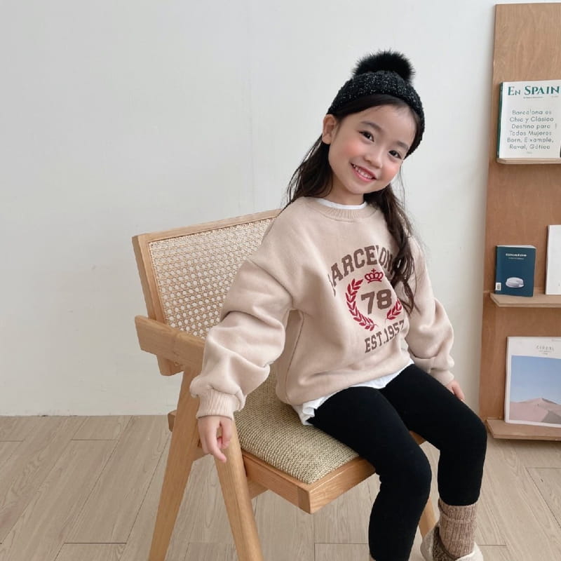 PETIT & PETIT - Korean Children Fashion - #Kfashion4kids - Barcelona Sweatshirt - 6