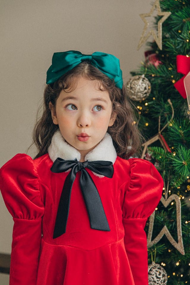 PINK BERRY - Korean Children Fashion - #Kfashion4kids - Merry Girl One-piece
