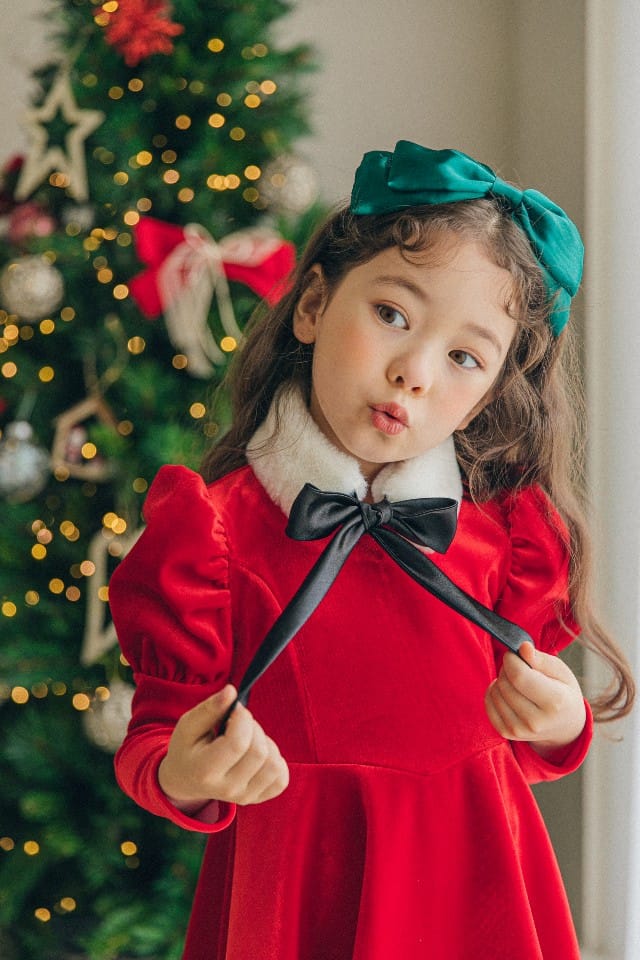 PINK BERRY - Korean Children Fashion - #Kfashion4kids - Merry Girl One-piece - 3