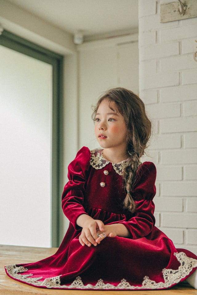 PINK BERRY - Korean Children Fashion - #Kfashion4kids - Saint One-piece - 7