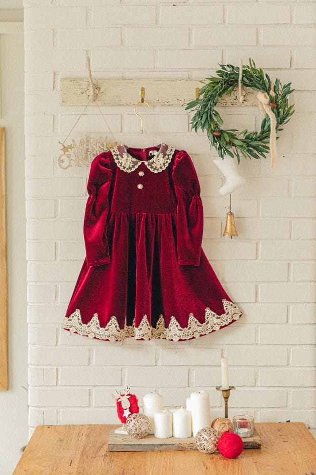 PINK BERRY - Korean Children Fashion - #Kfashion4kids - Saint One-piece - 8