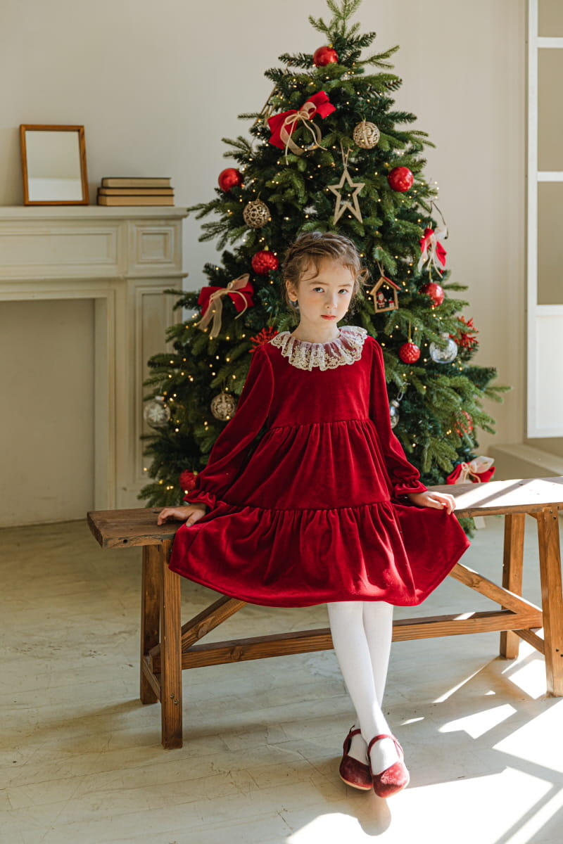 PINK BERRY - Korean Children Fashion - #Kfashion4kids - Holly One-piece