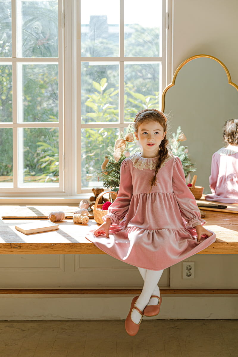 PINK BERRY - Korean Children Fashion - #Kfashion4kids - Holly One-piece - 6