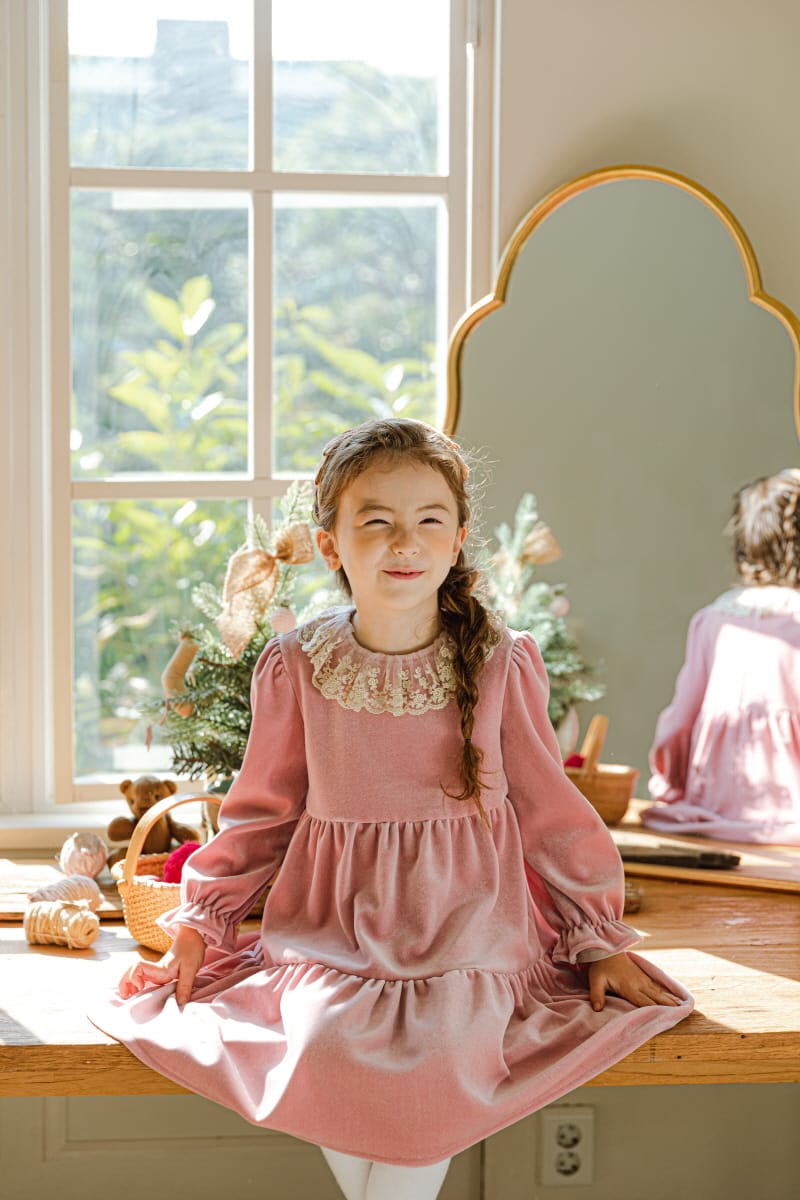 PINK BERRY - Korean Children Fashion - #Kfashion4kids - Holly One-piece - 9