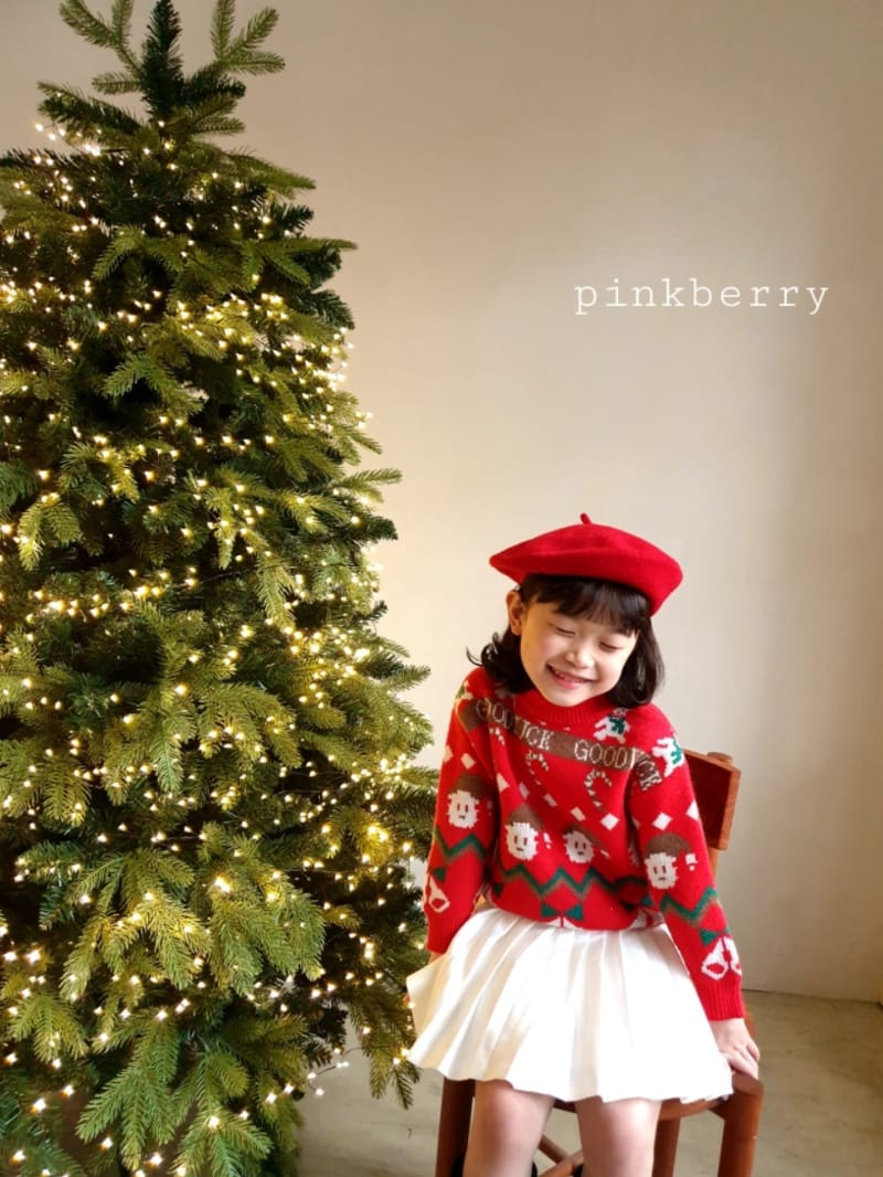PINK BERRY - Korean Children Fashion - #Kfashion4kids - Santa Knit - 2